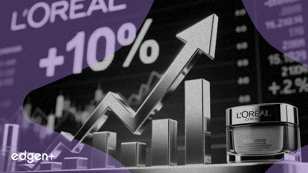欧莱雅第一季度销售额强劲增长，股价飙升 10%