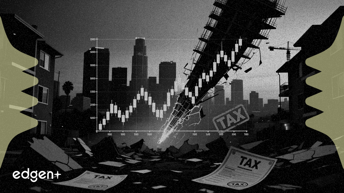 洛杉磯「豪宅稅」導致公寓營建許可量驟降 46%