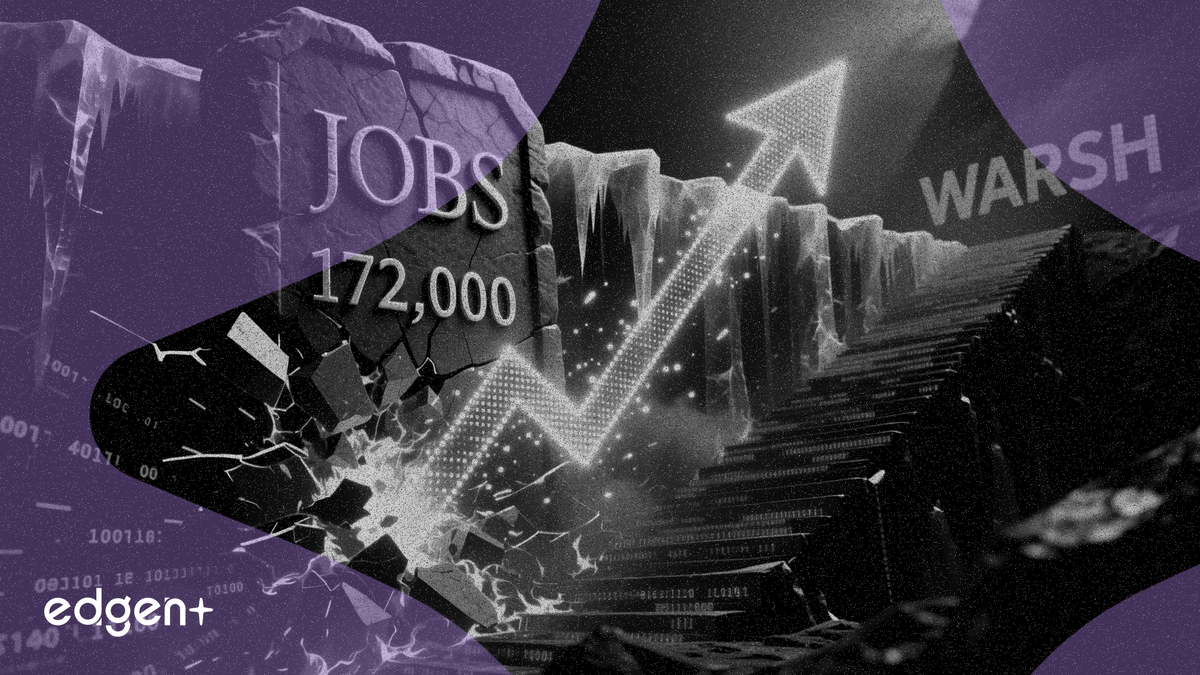 May jobs surge of 172,000 pushes Warsh toward rate hike path