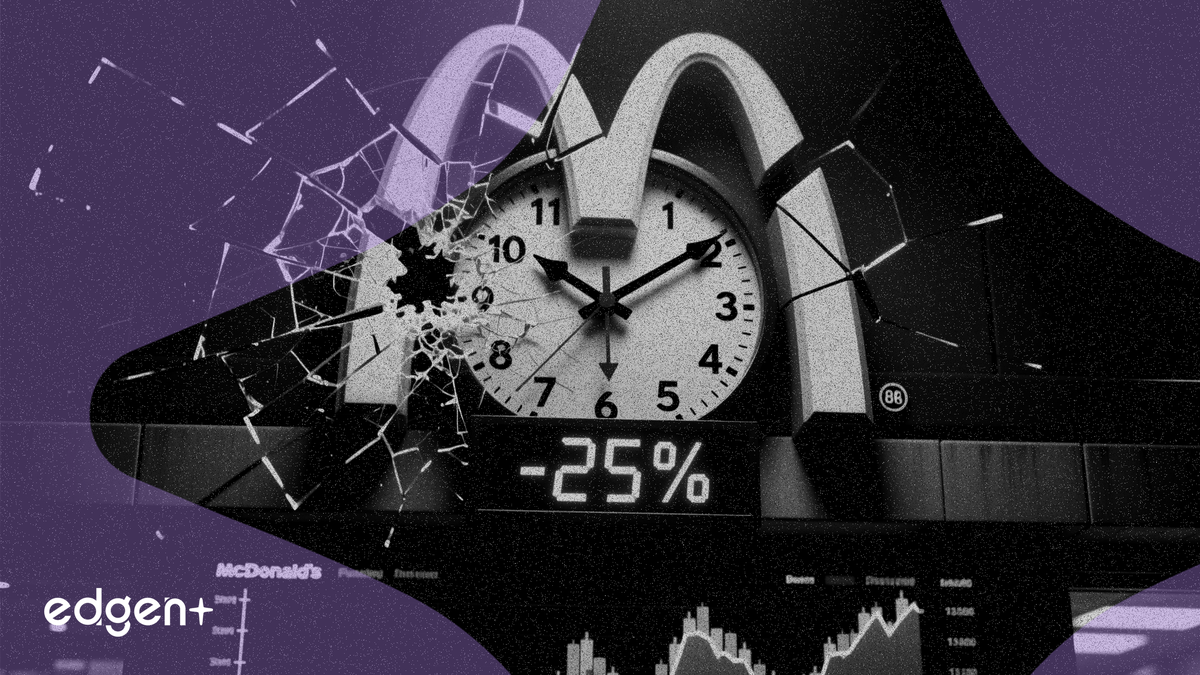 맥도날드 가치 재평가, 식사 ‘시간 가격’ 25% 하락