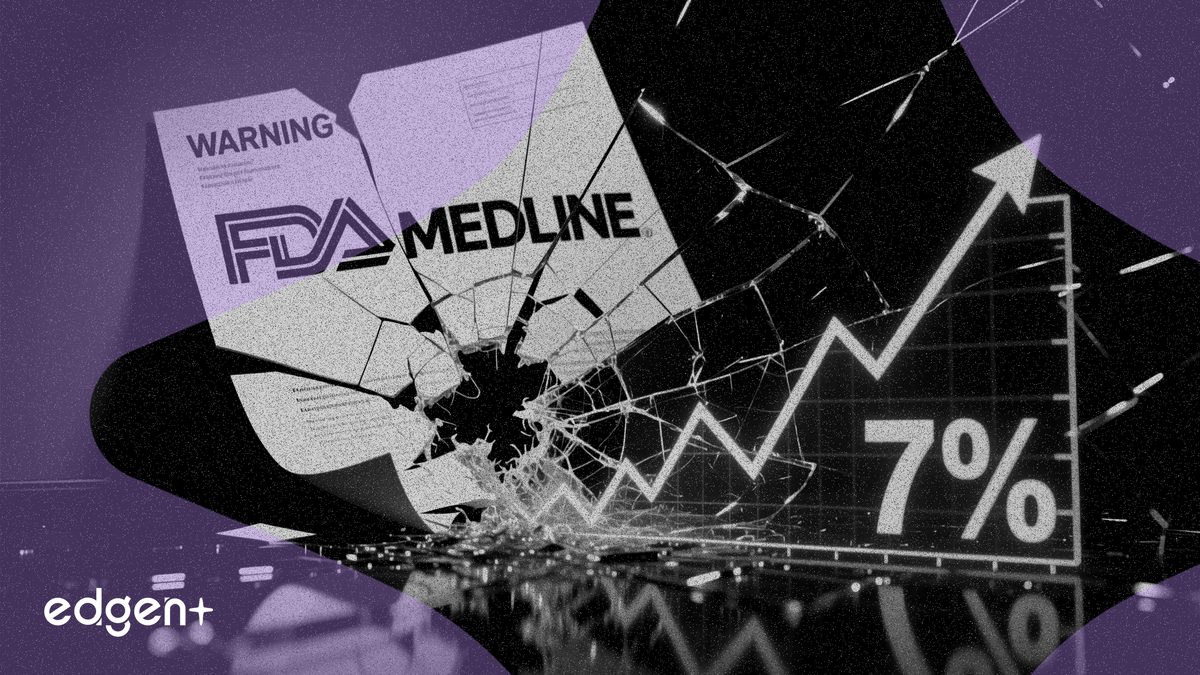 Medline 因 FDA 警告函面臨證券詐欺調查，股價下跌 7%