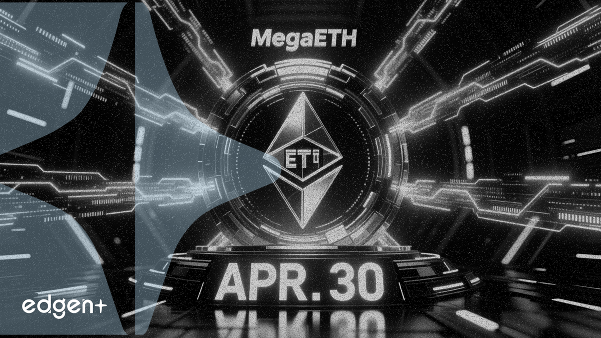 MegaETH 定於 4 月 30 日進行 TGE，10 款應用觸發啟動 KPI