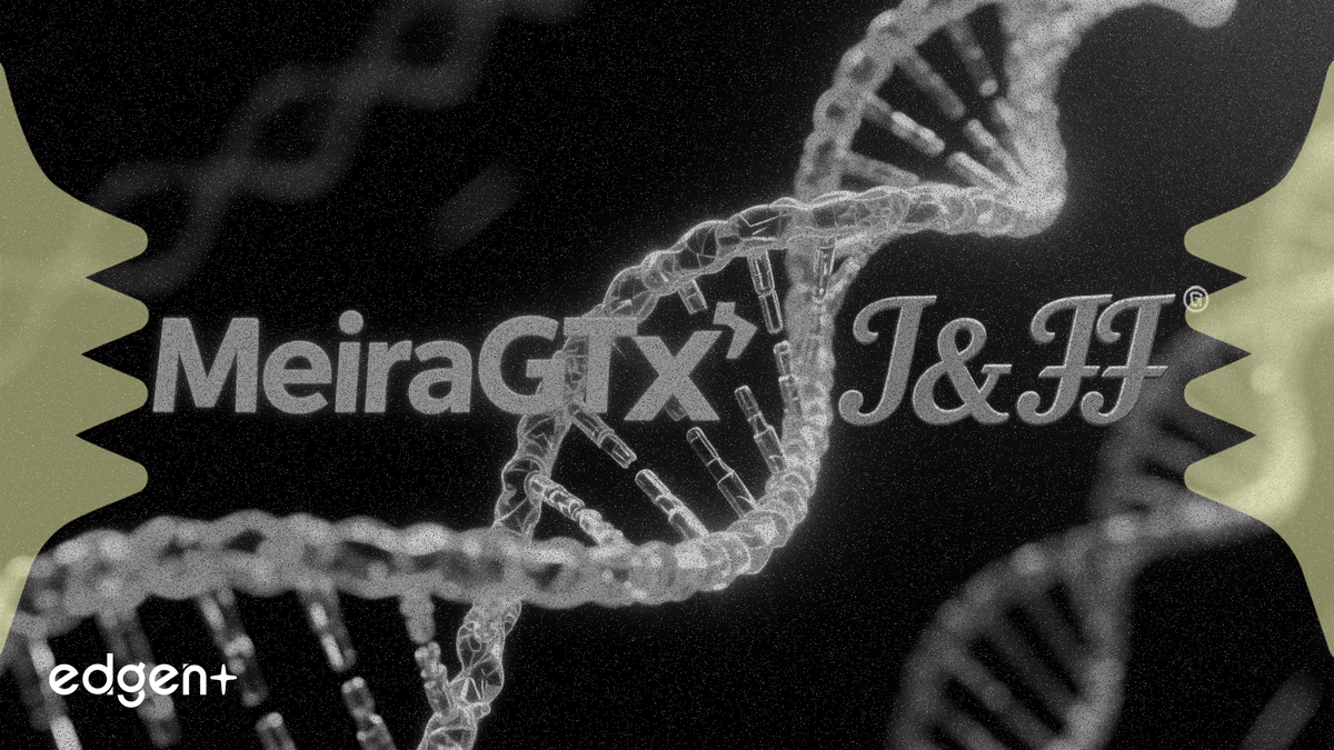 MeiraGTx 于 4 月 16 日宣布从强生公司收购基因疗法