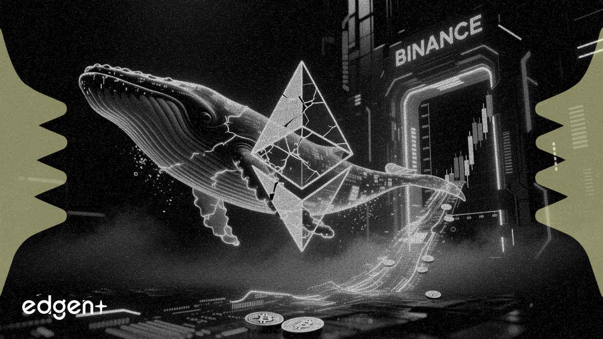 Ví liên quan đến Metalpha chuyển 63 triệu USD Ethereum lên Binance giữa đợt bán tháo của cá voi