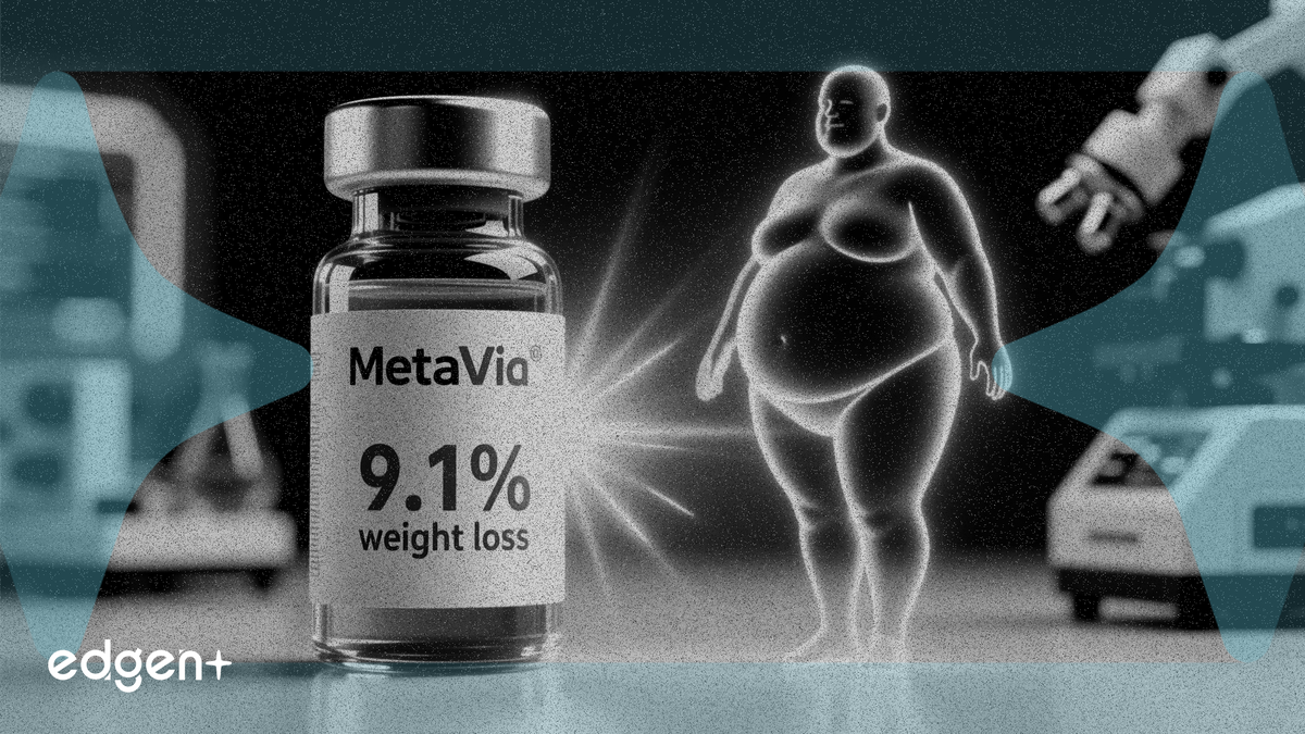 MetaVia reporta una pérdida de peso del 9.1% en ensayo temprano para su fármaco contra la obesidad