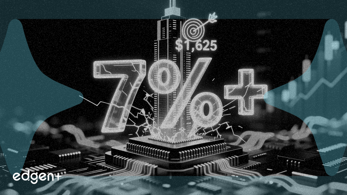 Micron jumps 7% as UBS triples target to $1,625 on AI demand