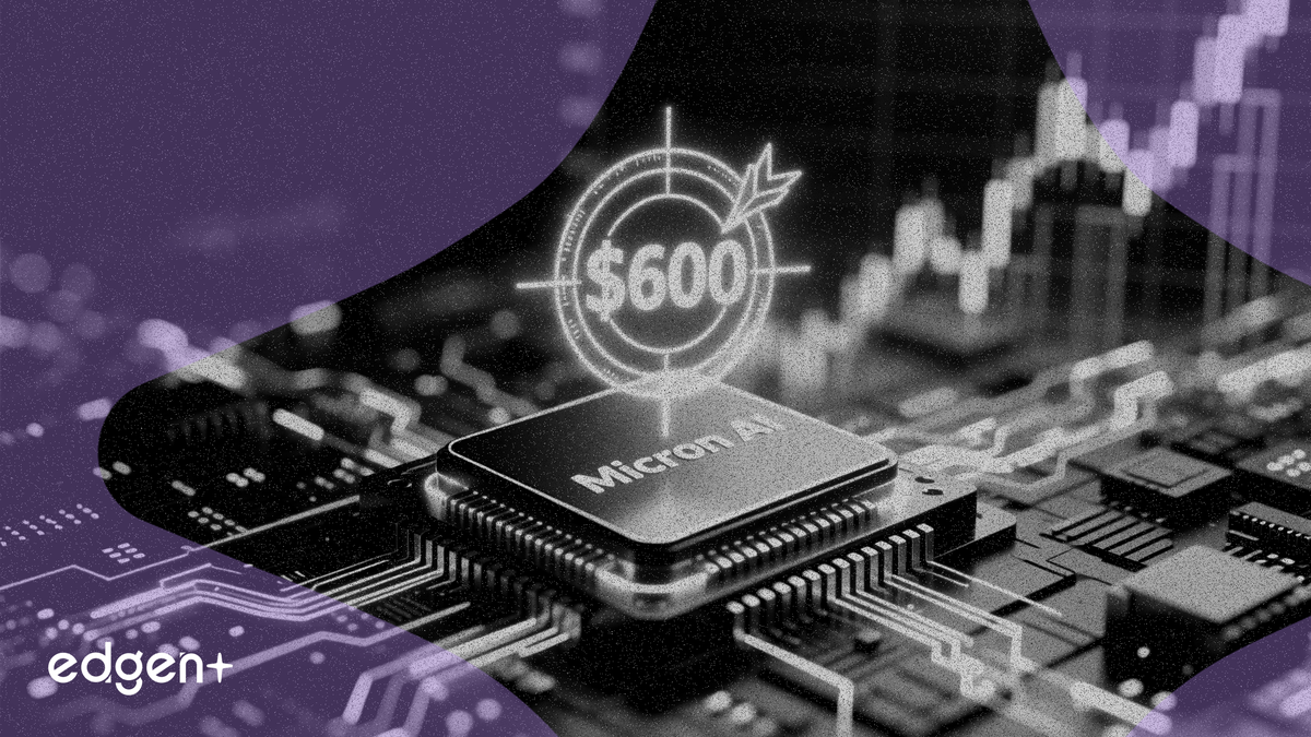 AIチップ需要の拡大を受け、マイクロン株の目標株価が600ドルに引き上げ