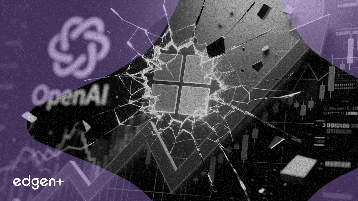 L'action Microsoft chute de 2 % après l'arrêt du partage des revenus avec OpenAI