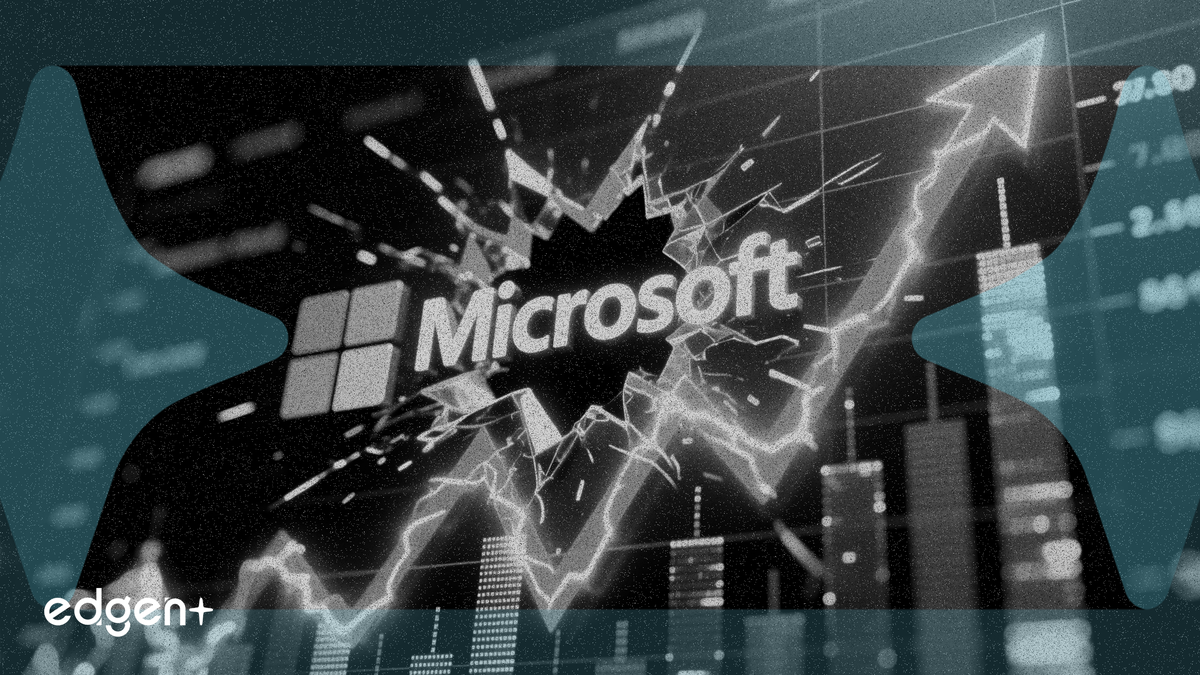 微软股票创 2023 年以来最大三日涨幅