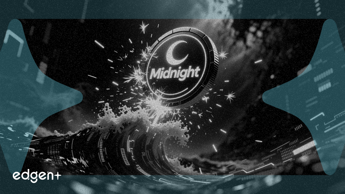 Le volume du jeton Midnight bondit de 300 % face à une forte pression vendeuse