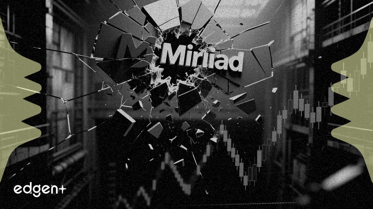Les actions Mirriad s'effondrent de 47% suite à une crise de trésorerie et des revenus manqués