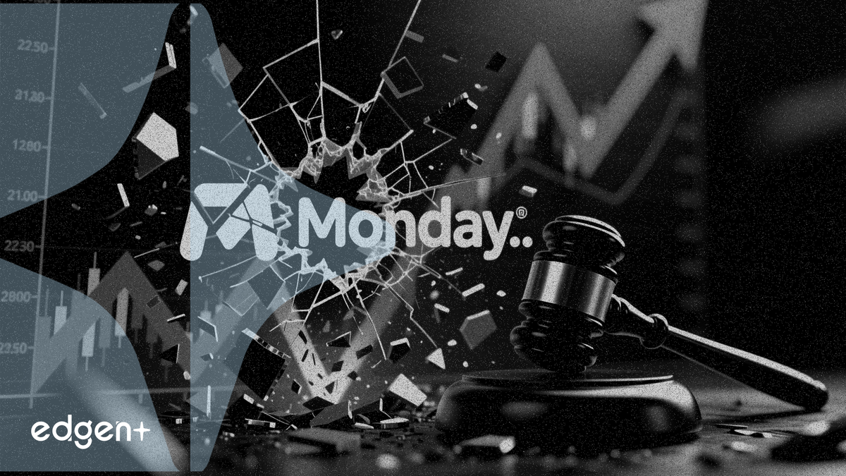 monday.com 주가 72% 폭락, 사기 소송 직면