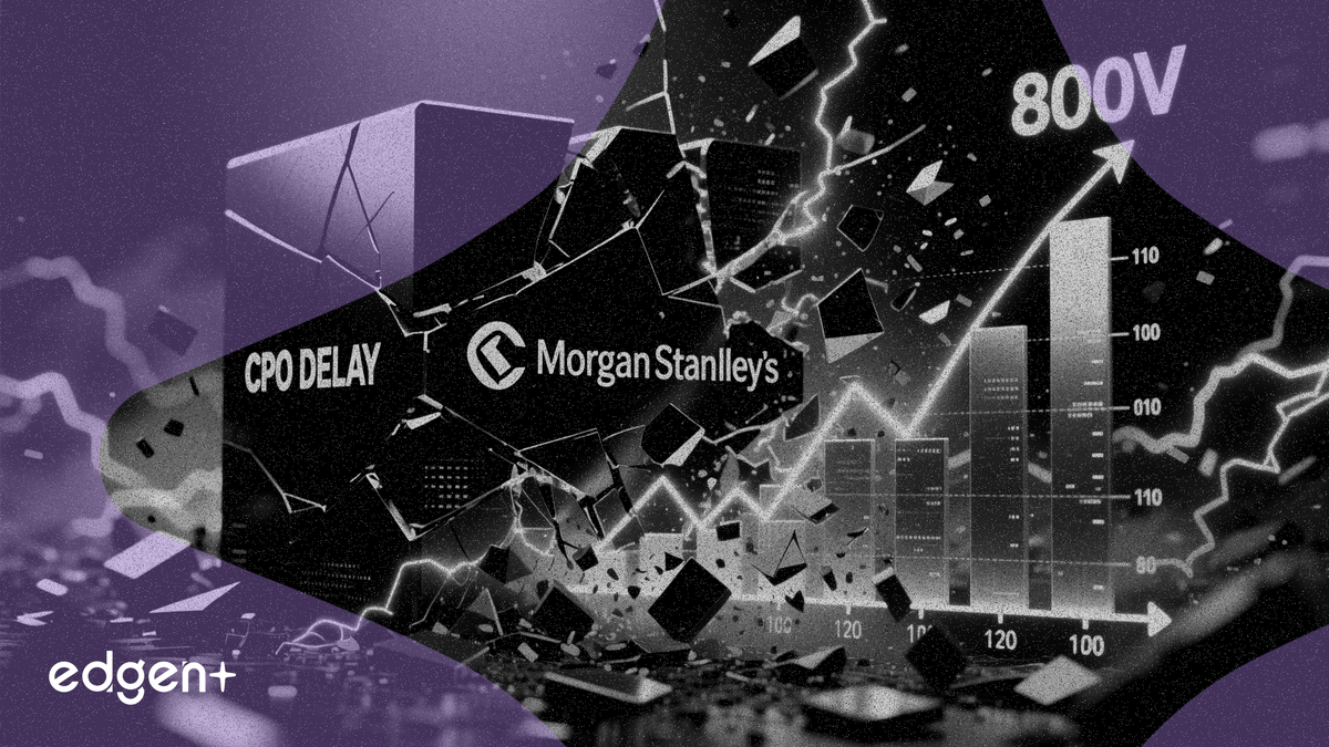 Morgan Stanley backs SemiAnalysis CPO delay, disputes 800V timeline