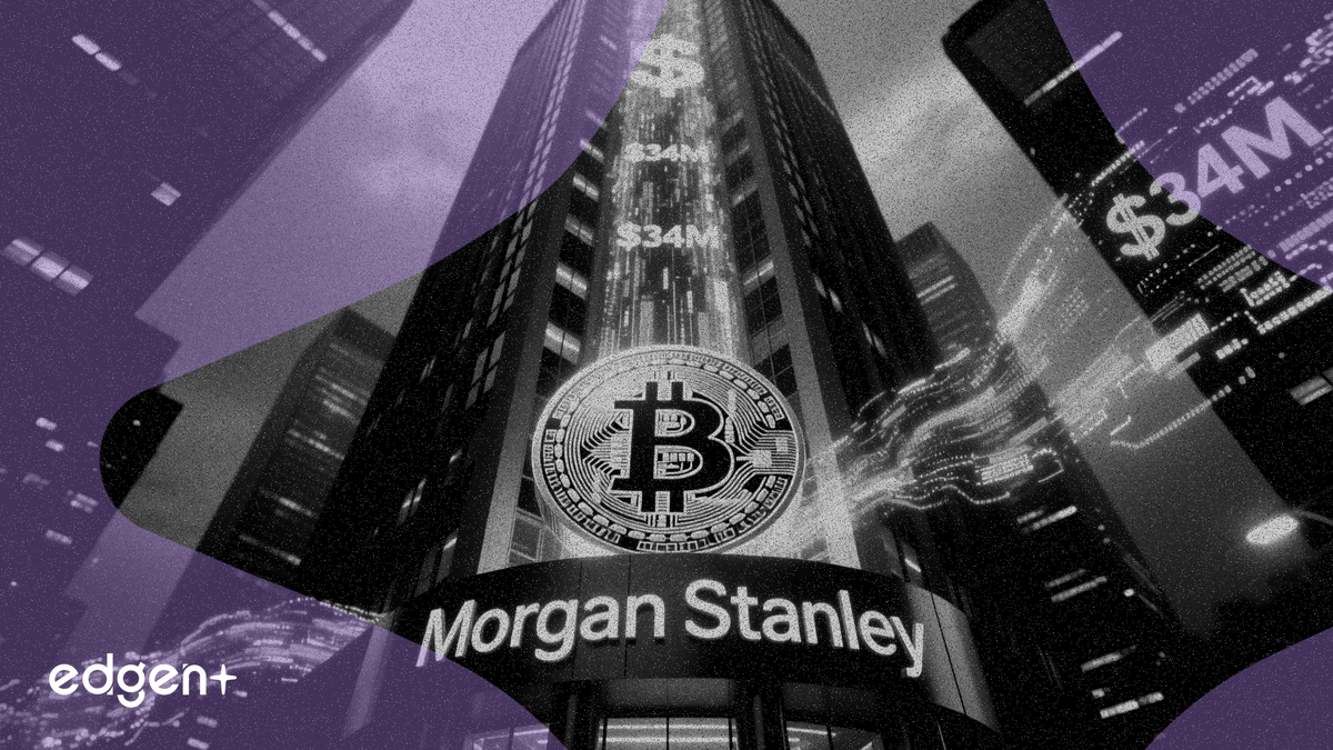 L'ETF Bitcoin de Morgan Stanley attire 34 millions de dollars de flux pour son premier jour