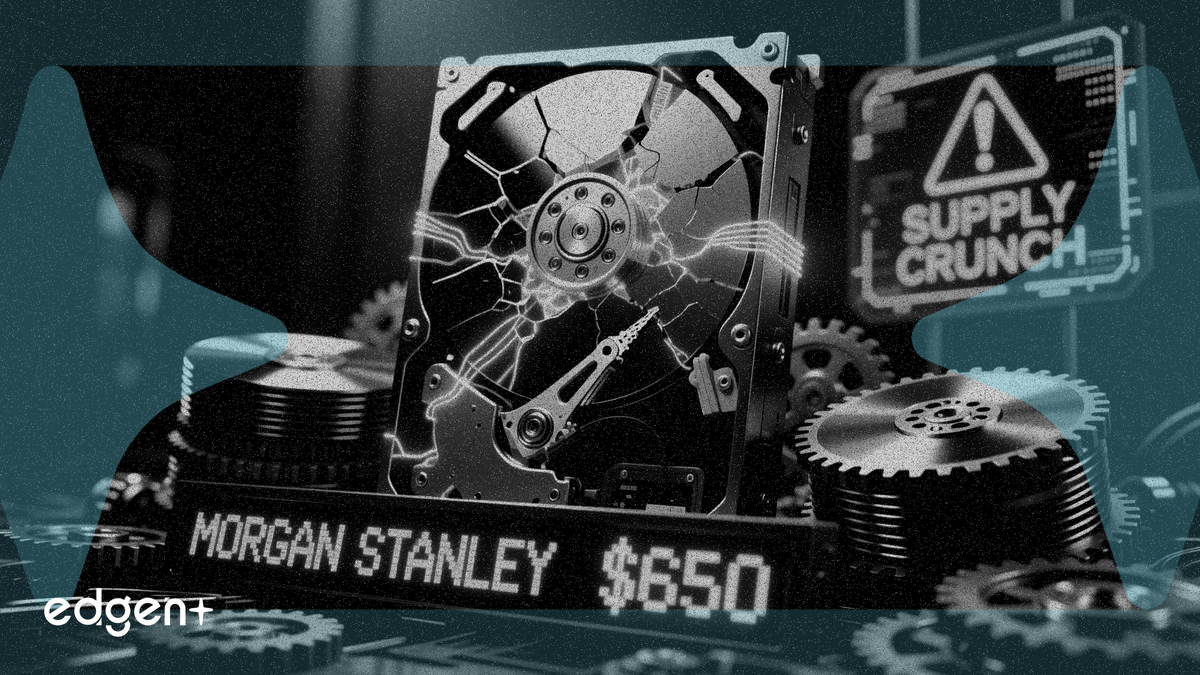 Morgan Stanley lifts Western Digital target to $650 on HDD supply crunch