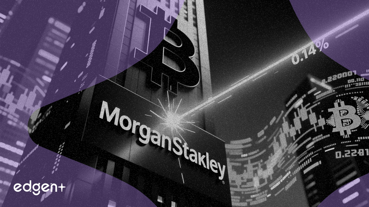 モルガン・スタンレー、0.14%のビットコインETF手数料でブラックロックを標的に