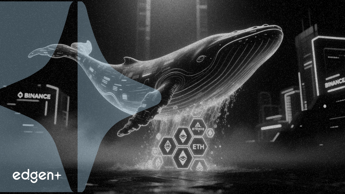 神秘巨鯨購入 32,007 枚乙太坊，ETH 撤離幣安