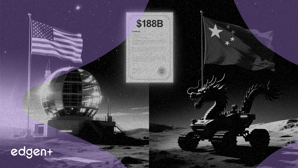 NASA簽署1.88億美元月球基地合約 美中太空競賽升溫