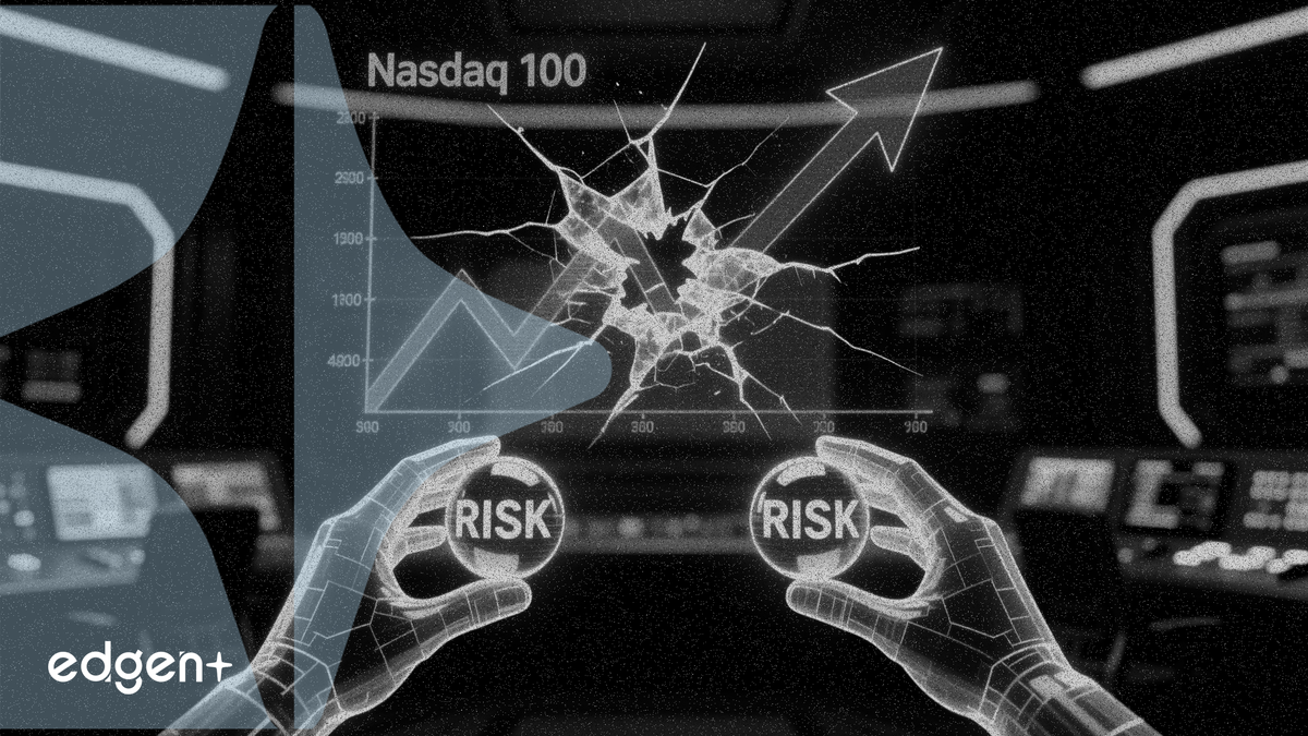 納斯達克 100 指數期貨下跌近 2%，交易員權衡市場風險