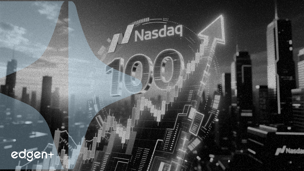 The Nasdaq 100 index's gain expanded to 1.3%, setting a new intraday all-time high.