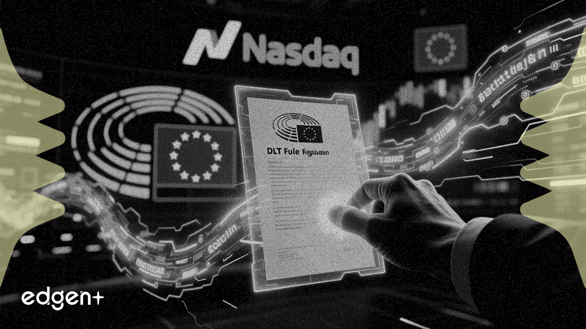 나스닥 등 39개 금융기관, EU에 DLT 규정 신속 처리 촉구