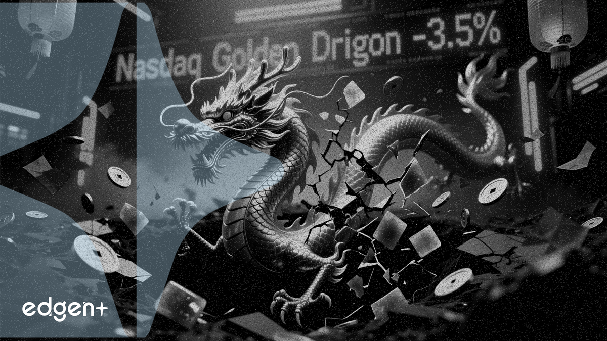 L'indice Nasdaq Golden Dragon chute de 3,5 % alors que les ADR chinoises dévissent