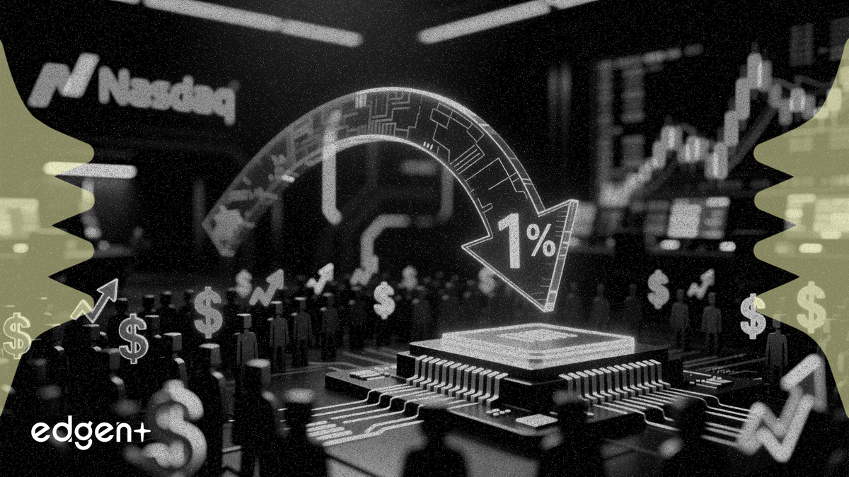 ナスダック総合指数は2026年6月9日に1％下落。半導体株の上昇が反転し、投資家は重要なCPIデータ発表を前にディフェンシブセクターにローテーションした。