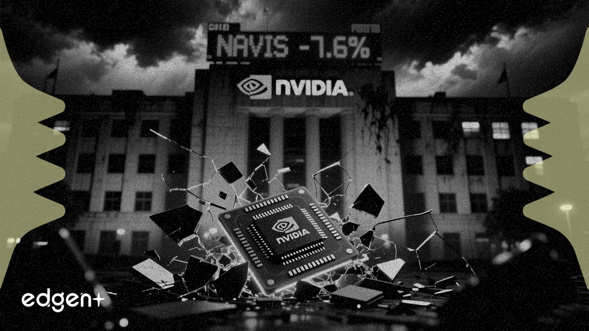 Navitas Semiconductor falls 7.6% as Fed fears overshadow Nvidia deal