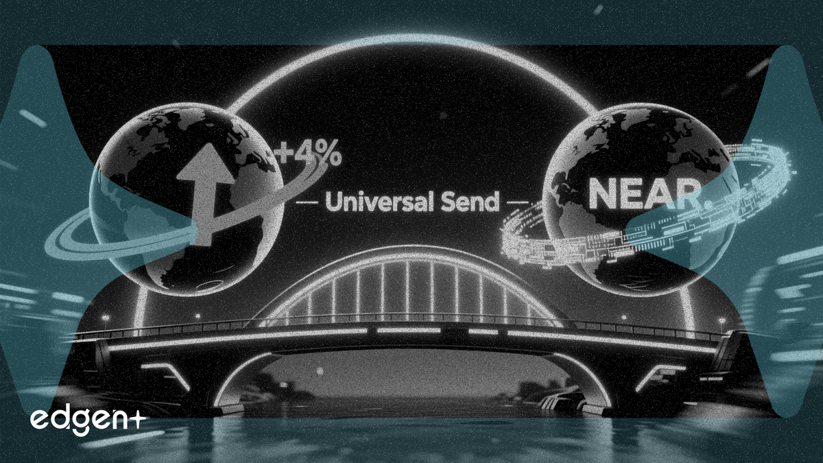 NEAR Protocol lanzó Universal Send, una herramienta de pagos entre cadenas que enruta cualquier token a cualquier blockchain compatible, lo que impulsó su token al alza un 4%.