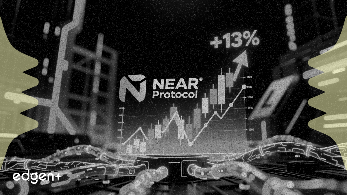 NEAR 协议大涨 13%，AI 叙事驱动基础设施押注