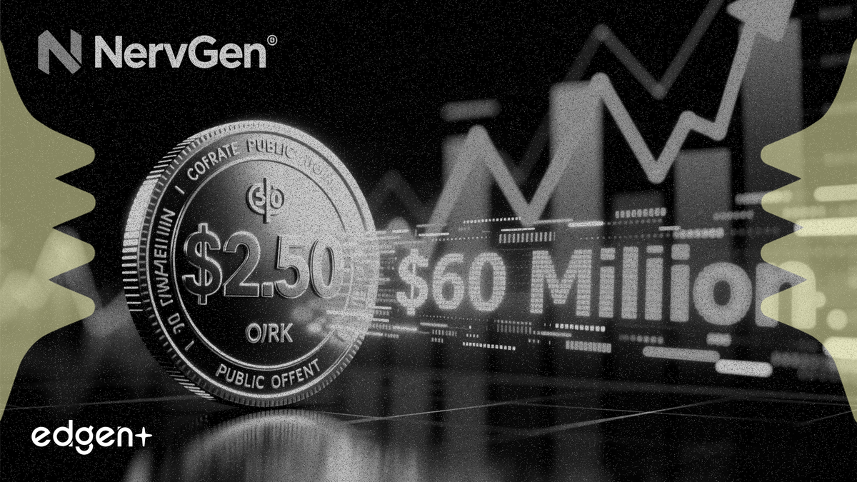 NervGen định giá đợt chào bán công khai 60 triệu USD ở mức 2,50 USD/cổ phiếu