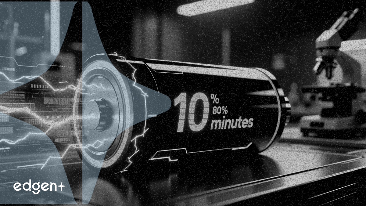 新型黒リン電池、10分で80%の充電を実現