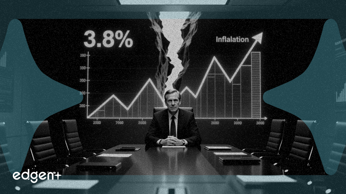 케빈 워시 신임 연준 의장, 분열된 이사회와 3.8% 인플레이션에 직면