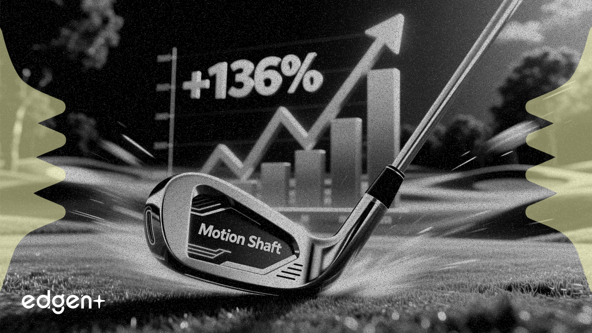 Newton Golf Sales Jump 136% on Motion Shaft Adoption