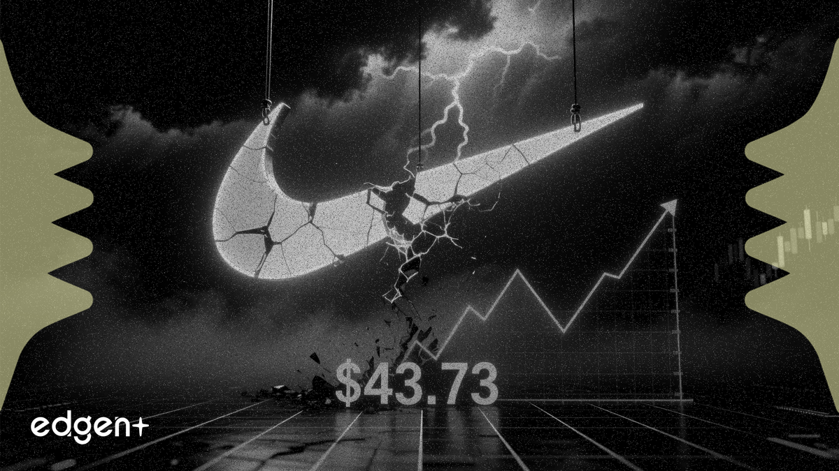 Nike 下跌 4.8% 至 43.73 美元，6 月 30 日財報即將來臨