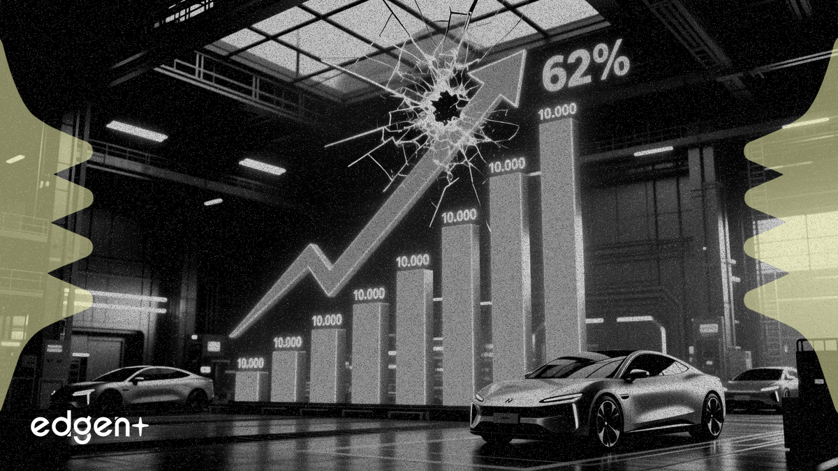 蔚來5月交付37,705輛車，年增62%