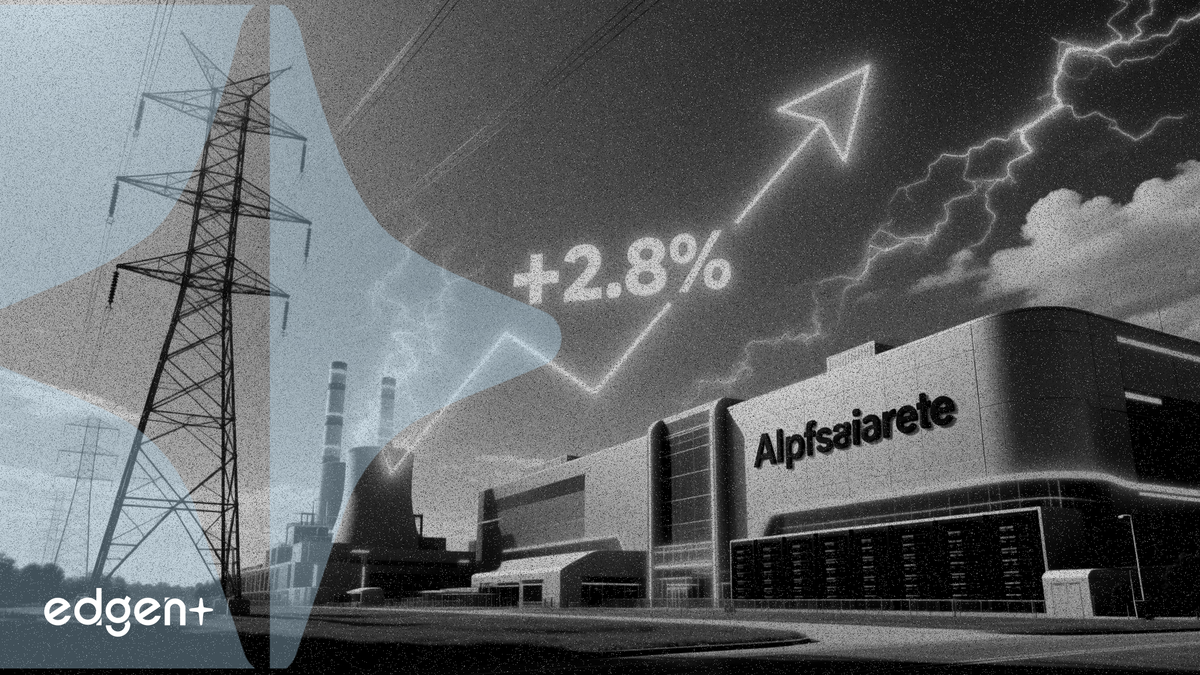 NiSource 达成 515 兆瓦电力协议，为 Alphabet 数据中心供电，股价上涨 2.8%