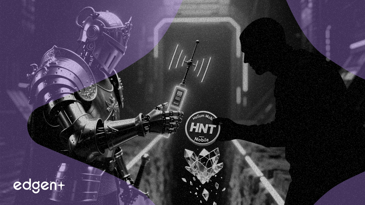 Andrew Yang's Noble Mobile acquires crypto-powered Helium Mobile service, sending HNT token down 7% as Nova Labs refocuses on network data offloading.
