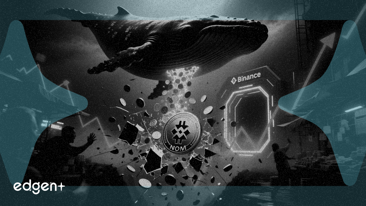 Balinanın Binance'e 674 milyon coin yatırmasının ardından Nom token %25 düştü