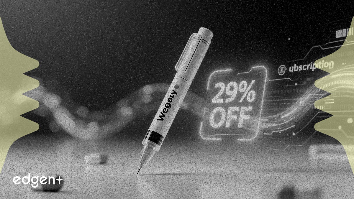 诺和诺德推出 Wegovy 订阅计划，最高折扣达 29%