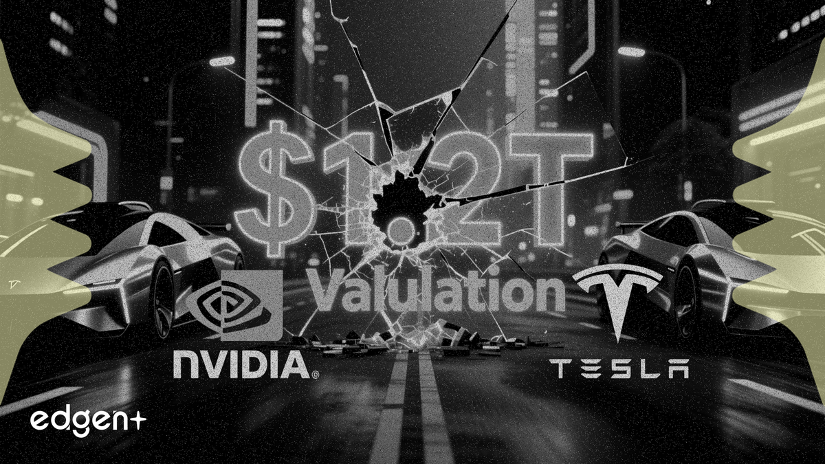 Nvidia thách thức định giá 1.2 nghìn tỷ USD của Tesla cho xe tự lái