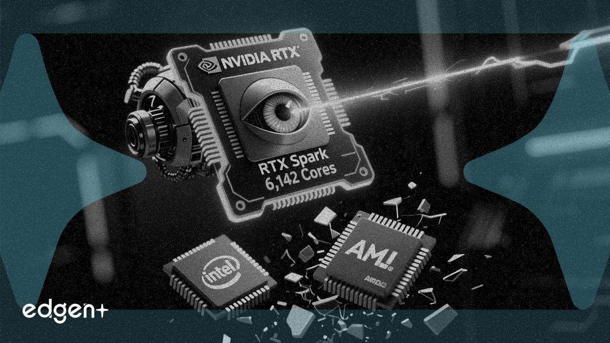 엔비디아 RTX 스파크, 6,144개 코어 탑재... 인텔·AMD 주가 하락