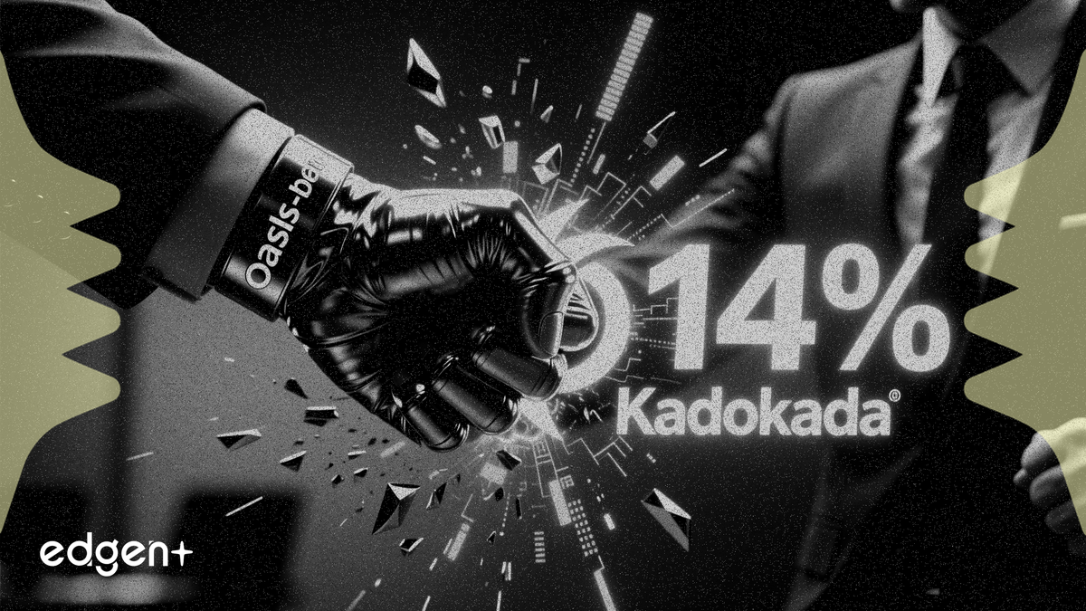 Oasis pousse au départ du PDG de Kadokawa avec une participation de 14 %