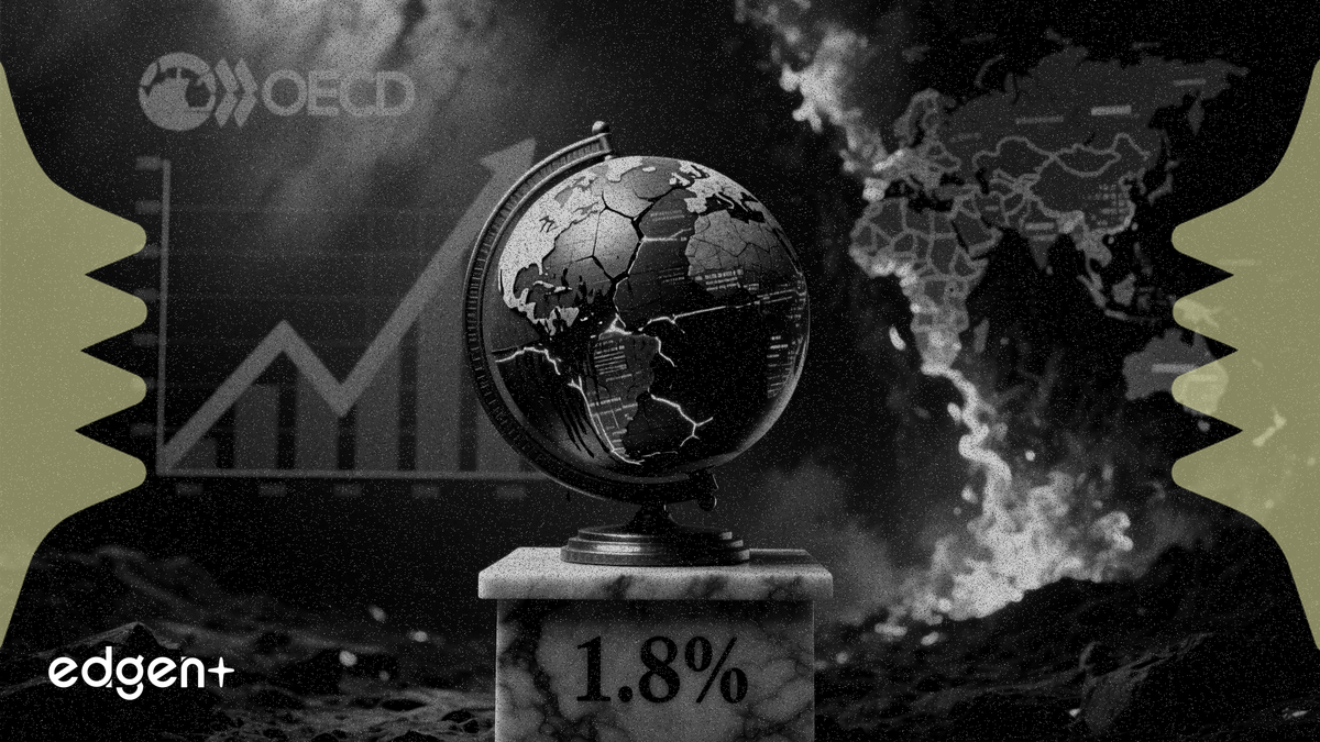 La OCDE advierte que una guerra prolongada podría reducir el crecimiento global al 1,8% para 2027