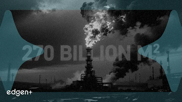 石油行业每年浪费 2700 亿立方米天然气
