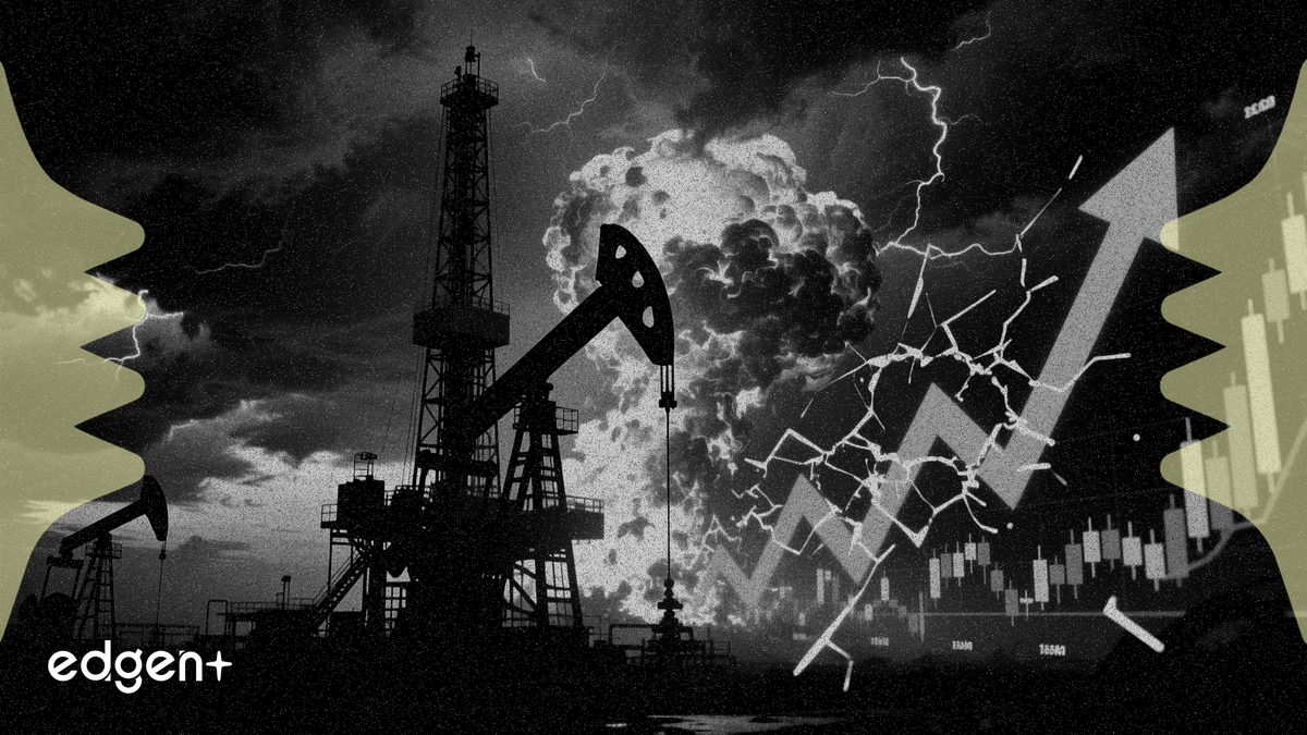Oil Jumps 8.7% as Trump's Iran Warning Rattles Markets