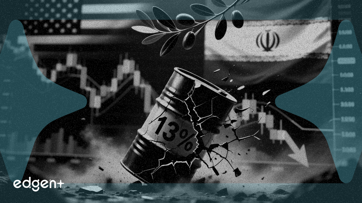 Le pétrole chute de 13 % après l'accord de cessez-le-feu de deux semaines entre les États-Unis et l'Iran