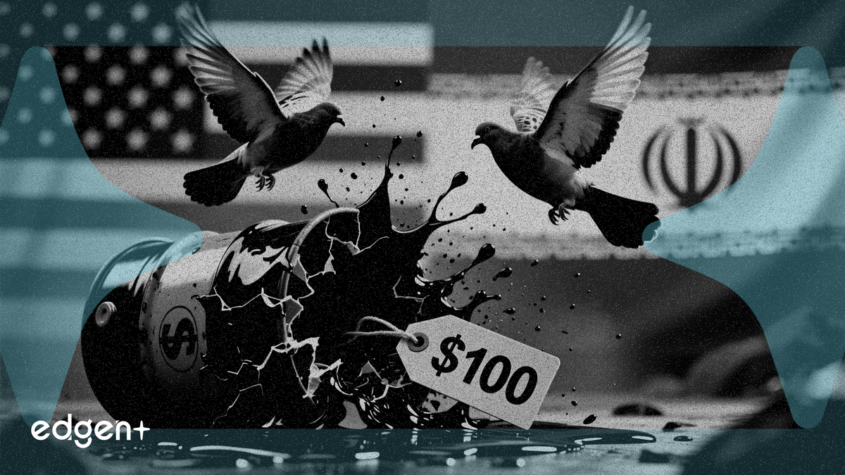 ABD-İran barış görüşmeleri ilerlerken petrol fiyatları 100 doların altına geriledi