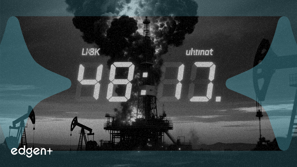 El petróleo se dispara hacia los 113 dólares tras el ultimátum de 48 horas de Trump a Irán