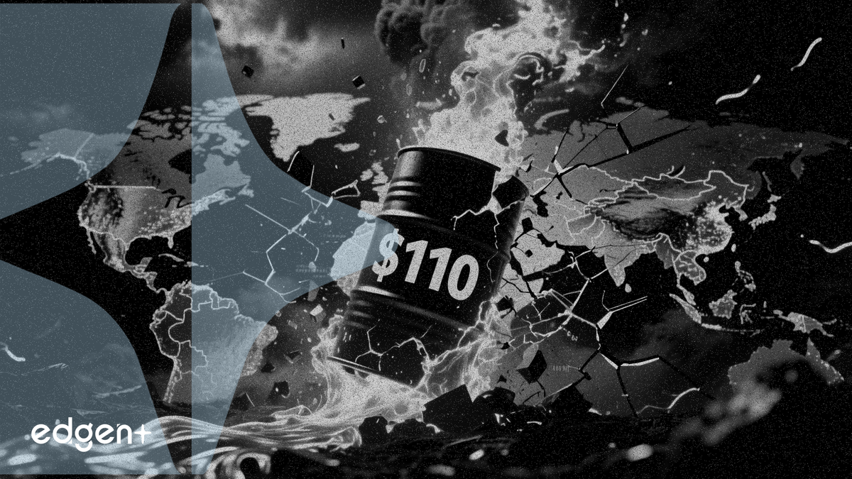 Oil Surges Past $110 as Iran Crisis Sparks Global Inflation Fears